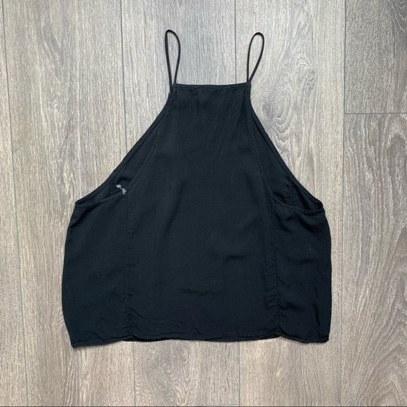 Brandy Melville Black Crop Tank Top One Size - Picture 10 of 10